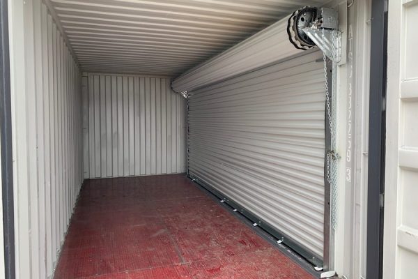 Conteneur de stockage 20 pieds avec grande porte roulante - Image 2