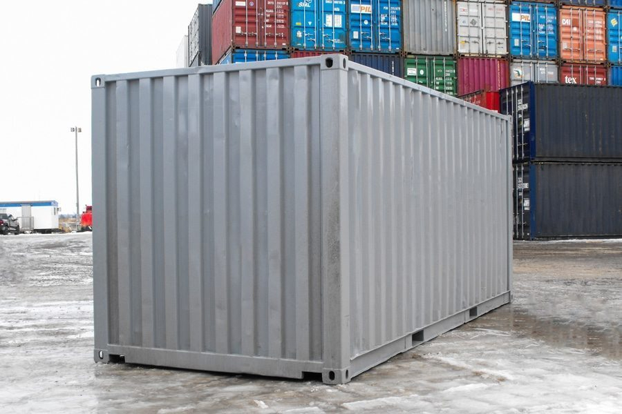 Conteneur de stockage 20 pieds avec portes roulantes - Image 4