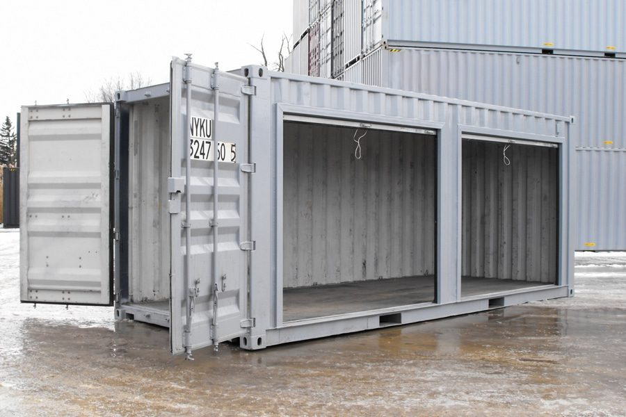 Conteneur de stockage 20 pieds avec portes roulantes - Image 6